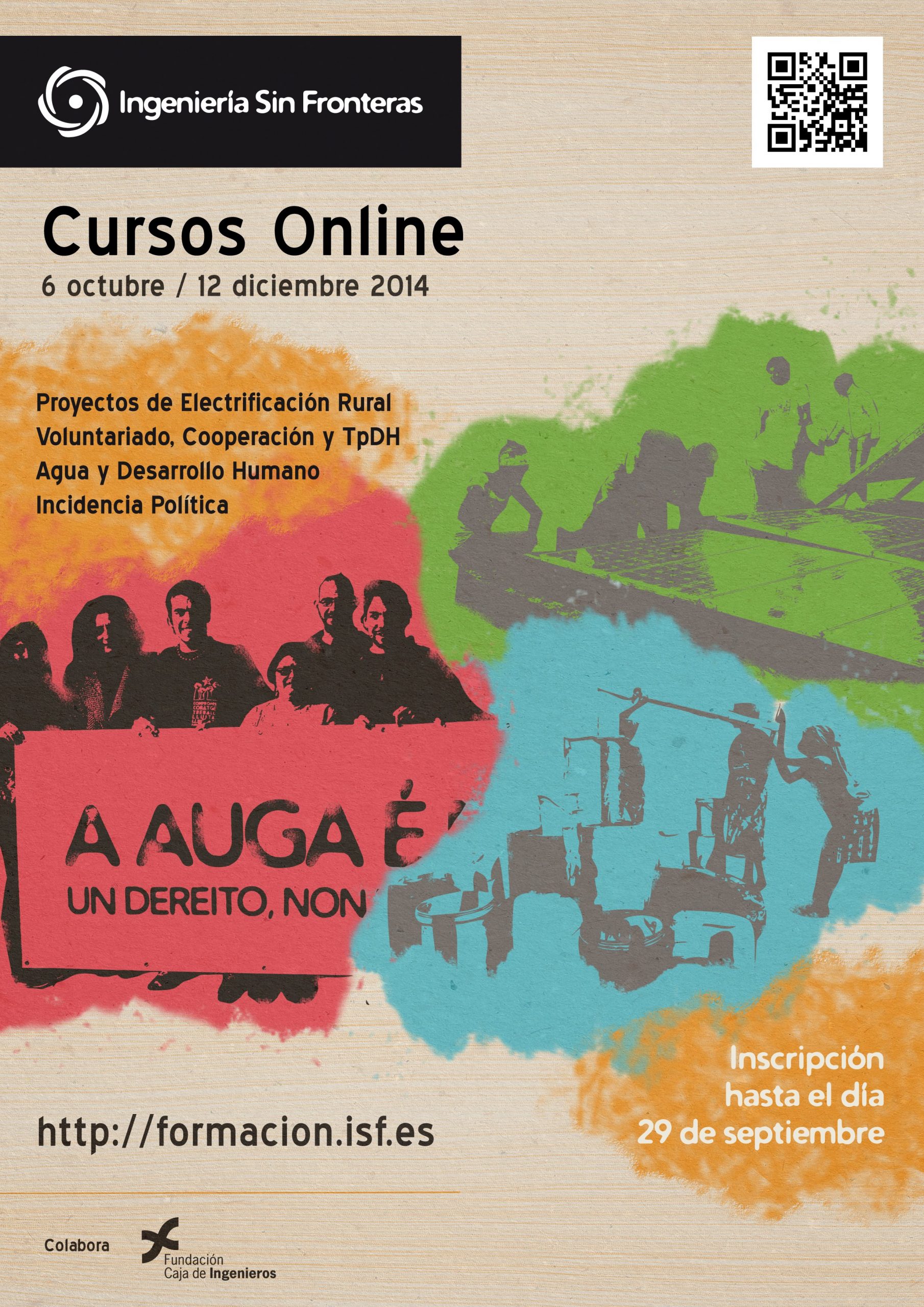 Nueva convocatoria de cursos ISF Octubre/Diciembre 2014